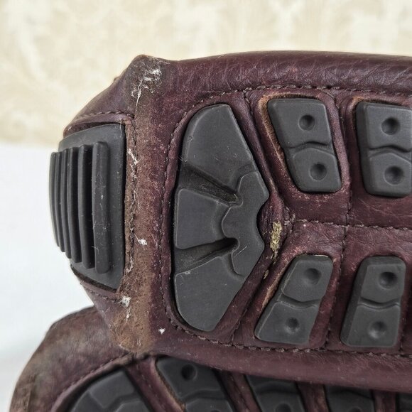 Brooks Brothers Size 11 Brown Leather Driving Moccasins Slip On Style Ribbon Dtl - Picture 10 of 16